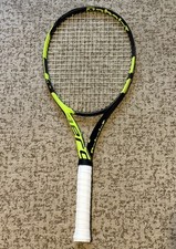 Babolat Pure Aero 2019 Tennis Racquet 100 sq in 16x19 Grip 4 3/8" Used 300g