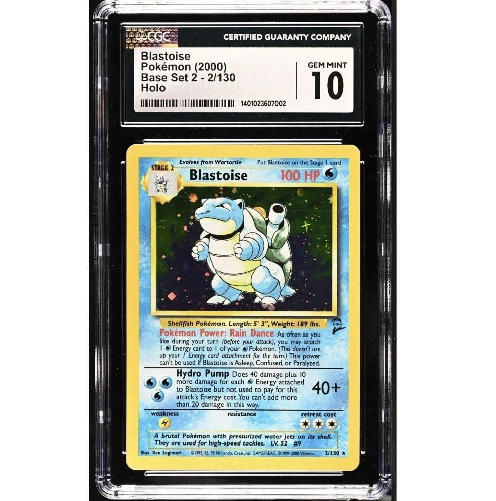 blastoise pokemon card psa 10 GEM MINT JAPANESE 2023 ex 186/165 POKEMON 151 SV2a Blastoise [1st Edition] #2 Prices