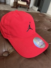 Jordan Brand Youth Red Jumpman Baseball Hat Adjustable One Sz Fits All Youth