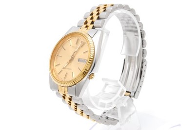 Vintage [NEAR MINT] SEIKO 5 7009-3110 Automatic Gold Silver Day