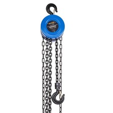 Image of KATSU 1 Ton Chain Hoist Winch Chainblock 1Ton 3M Lifting Tackle Blue UK