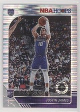 2019 Panini NBA Hoops Premium Stock Box Set Pulsar Prizm Justin James #244 z6b