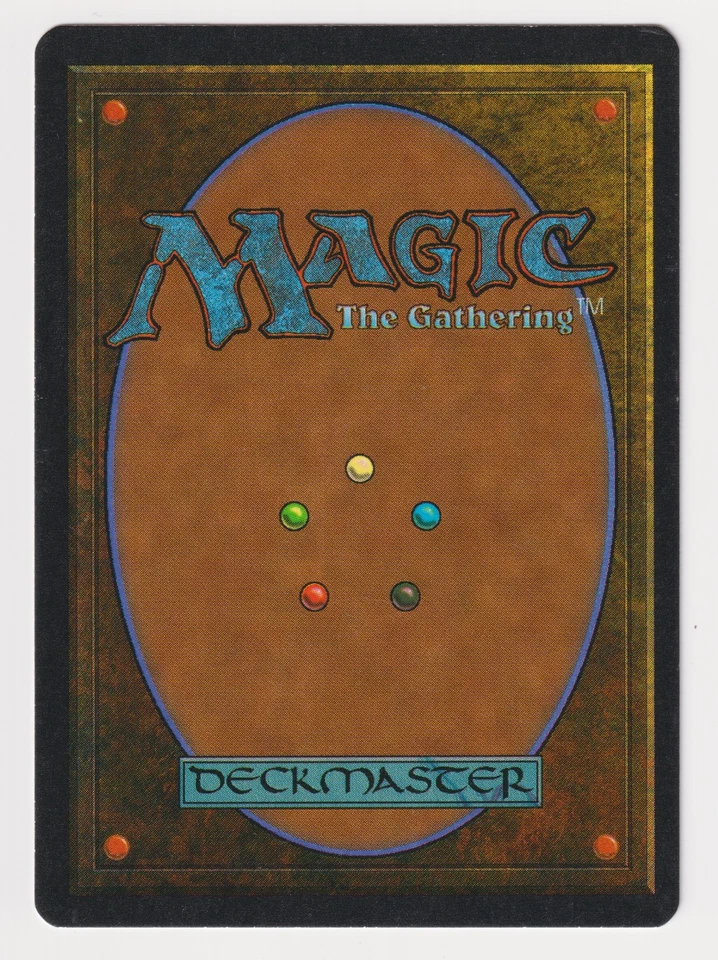 Gold Signed Mijae Djinn HP Revised Artist Susan Van Camp 1994 MTG Magic Rare! - Image 2 of 2