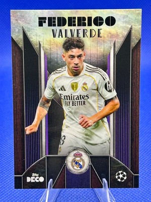 2025-26 Topps Deco UEFA Club Competitions Federico Valverde Current Stars
