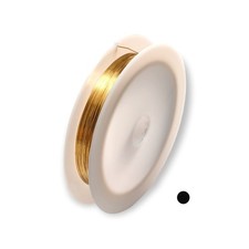 26 Gauge Red Brass Jeweler's Wire, Round, Dead Soft, CDA 230 Alloy, Made in USA