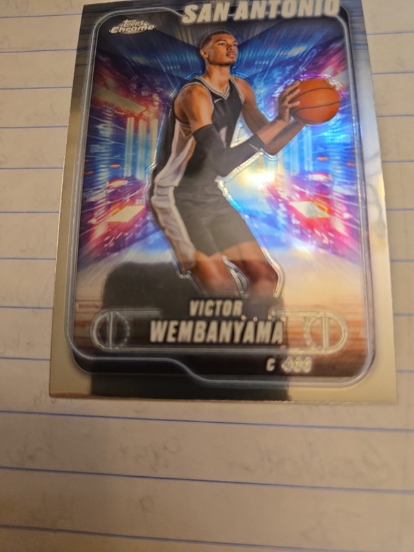 24-25 Topps Chrome Victor Wembanyama #193