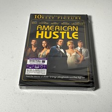 American Hustle DVD 2014 Christian Bale, Bradley Cooper, Jennifer Lawrence