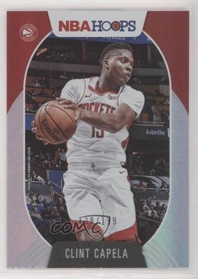 2020-21 Panini NBA Hoops Silver 138/199 Clint Capela #107 09j5