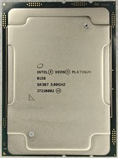 Intel Xeon Platinum 8158 3.00GHz 12 core 24-thread 105W LGA-3647 CPU processor