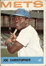 1964 Topps #546 Joe Christopher New York Mets CREASED