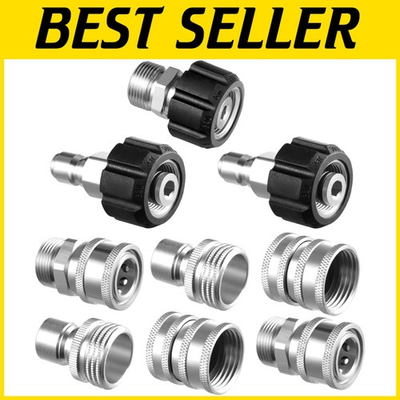 #ad Stainless Steel Pressure Washer Adapter Set $70.33