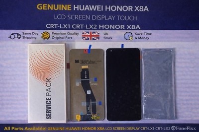 Original Huawei Honor X8A Lcd Bildschirm Display Touch CRT-LX1 CRT-LX2 HONOR X8A