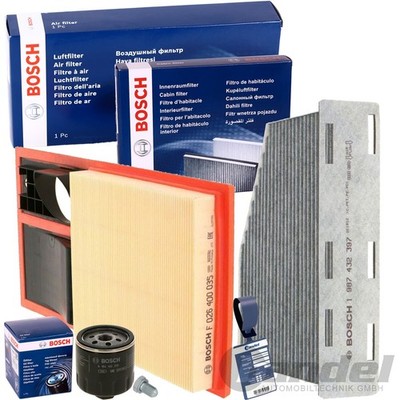 BOSCH INSPEKTIONSPAKET passend für 1.4+16V VW GOLF 5 6 CADDY 3 OCTAVIA 1Z