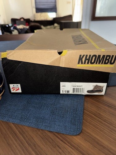 Khombu Leather Faux Fur Brown Duck Boots Women's Size 11m Rubber Waterproof - Picture 5 of 6