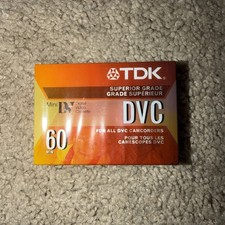 TDK DVM-60ME 60 Minute Mini DV Video Cassette