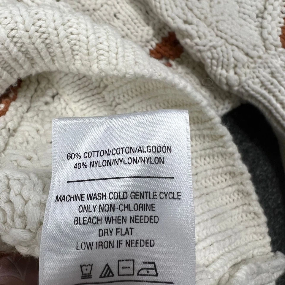 Suéter Ruth de punto abierto Joe's para mujer talla M blanco roto Foto 2 de 4