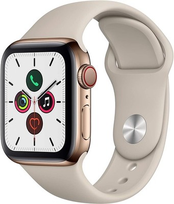 Apple Watch Series 5 40mm GPS+Cellular No Band Gold Good Condition - Unlocked