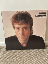 Vinyl record John Lennon Collection LP Australia original Beatles Poster Exc
