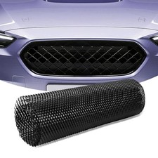 40" x 13" Universal Car Grill Mesh, Aluminum Mesh 3x6mm Rhombus 40"x13" - 1Pcs