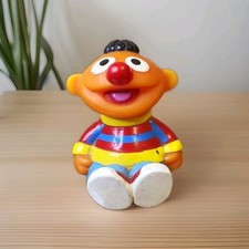 Vintage Bert & Ernie Weeble- Sesamstraße  Guter Zustand Spielzeug Figur 8cm