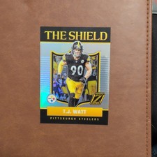 Panini 2024 (CASE HIT ) Zenith The Shield Prizm T.J. Watt  Pittsburgh Steelers