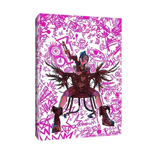 LOL Arcane: League of Legends Album Bild offizielles Artbook Set Sammeln Geschenk - Bild 5 von 5