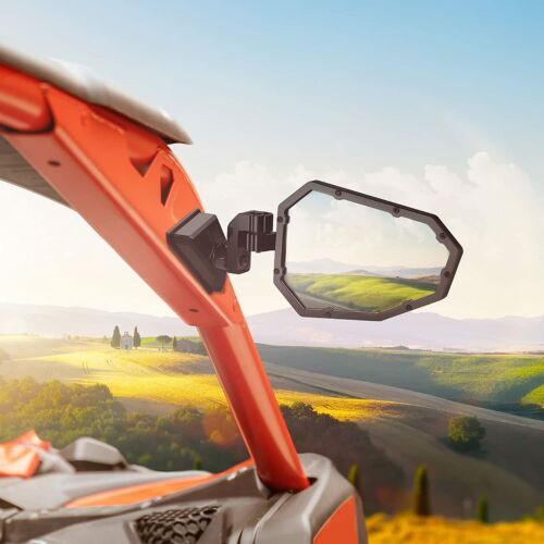 KEMIMOTO Rear View Side Mirrors Breakaway For 2017-2025 Can Am Maverick X3 Max R - Picture 10 of 10