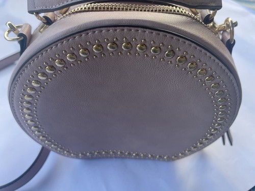 INC International Concepts Blush Rillie Circle Crossbody Handbag-NWOT - Picture 2 of 9