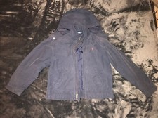 Vtg Polo Ralph Lauren Kids Blue Chino Jacket Medium
