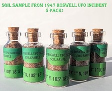 1947 Roswell UFO Incident Soil / Earth Sample 5 Pack