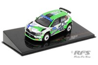 Skoda Fabia R5 Rally2 Rallye Rally Estonia 2022 Lindholm 1:43 Ixo Toksport Neu
