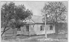 Lava New York School House Vintage Postcard AA77229