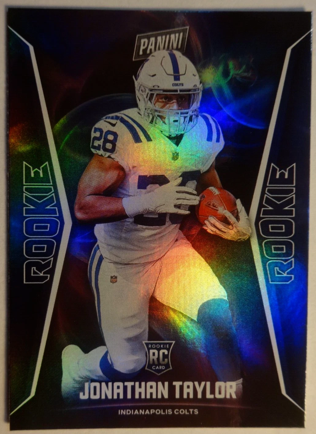 Jonathan Taylor Panini NFL Player of the Day #70 Rainbow