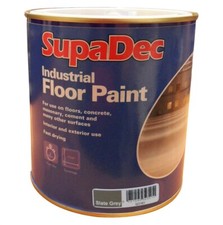 SupaDec Industrial Floor Paint 1L Slate Grey