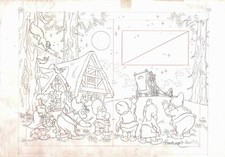 Disney's Dwarfs [Blancanieves] - Dibujo d…