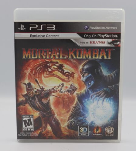 Mortal Kombat Sony Playstation 3 PS3 Game CIB Complete (VG Condition) 2011