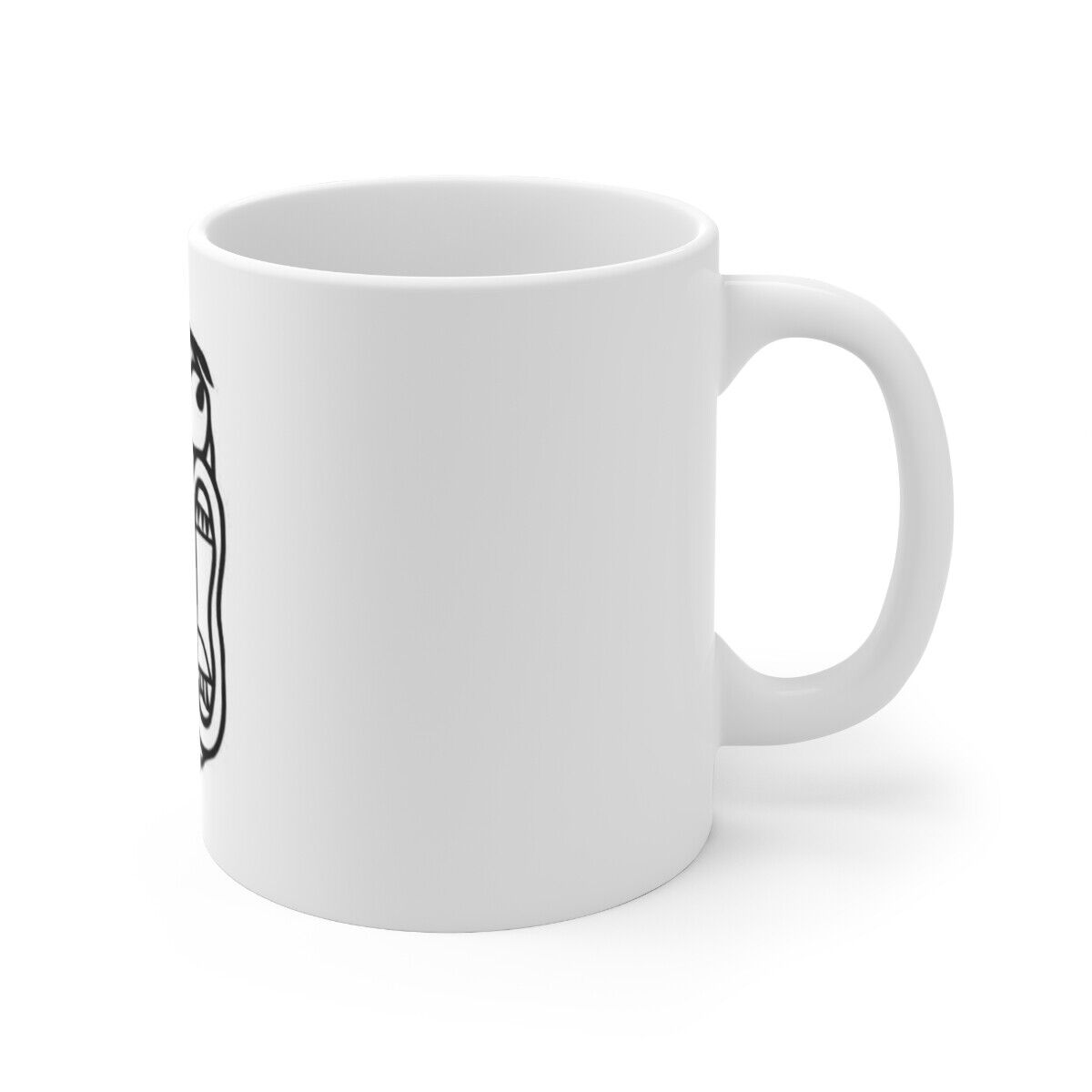 MUG STICKMAN MEME WHITE 11oz