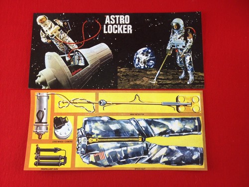 GI Joe Astronaut Foot Locker Decals 