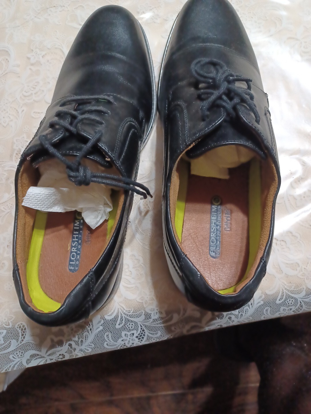 SAOLA Nuove scarpe eleganti Florsheim nere Comfortech taglia 10 5D