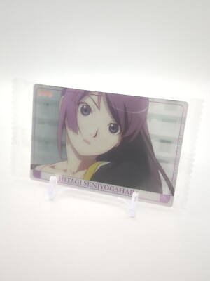 Hitagi Senjougahara No.C05 UnOpen Bakemonogatari Series wafer card 2013 Japan A1