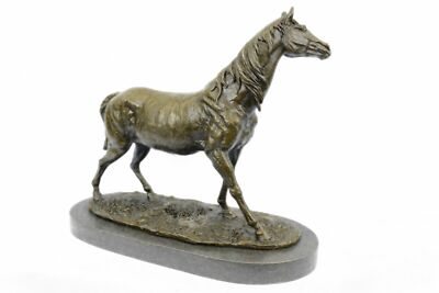 Lost wax Large Abstract Modern Art Horse Bronze Sculpture Statue By P.J Mene NR