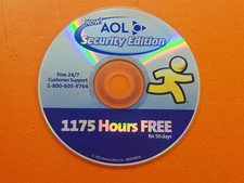                 PC Software CD Disc AOL Security Edition 1175 Hours Free for 50 Days