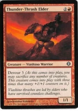 4 Thunder-Thrash Elder 4x x4 - LP - Shards of Alara - SPARROW MAGIC - mtg - 