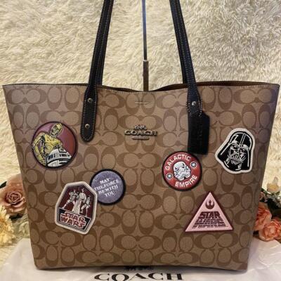 COACH STAR WARS トートバッグ ブラック Star Wars X Coach Limited Edition Tote bag for Sale in
