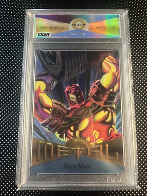 Iron Man 1995 Marvel Metal DGA PC Slab