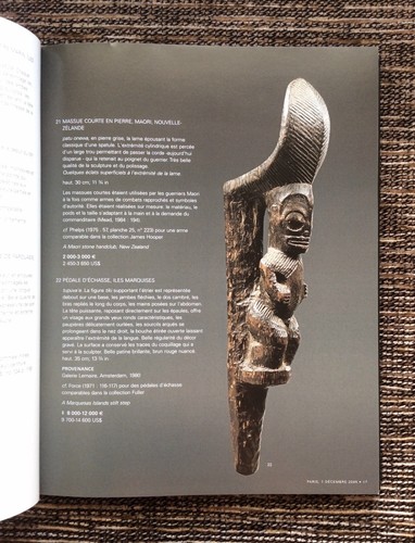 2-LOT 2004 2005 Sotheby's Auction Catalog: Art Africain Oceanien African Oceanic - Foto 5 di 21