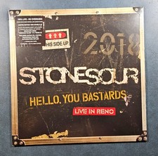 Stone Sour Hello You Bastards Live In Reno Signed Setlist Corey Taylor Slipknot