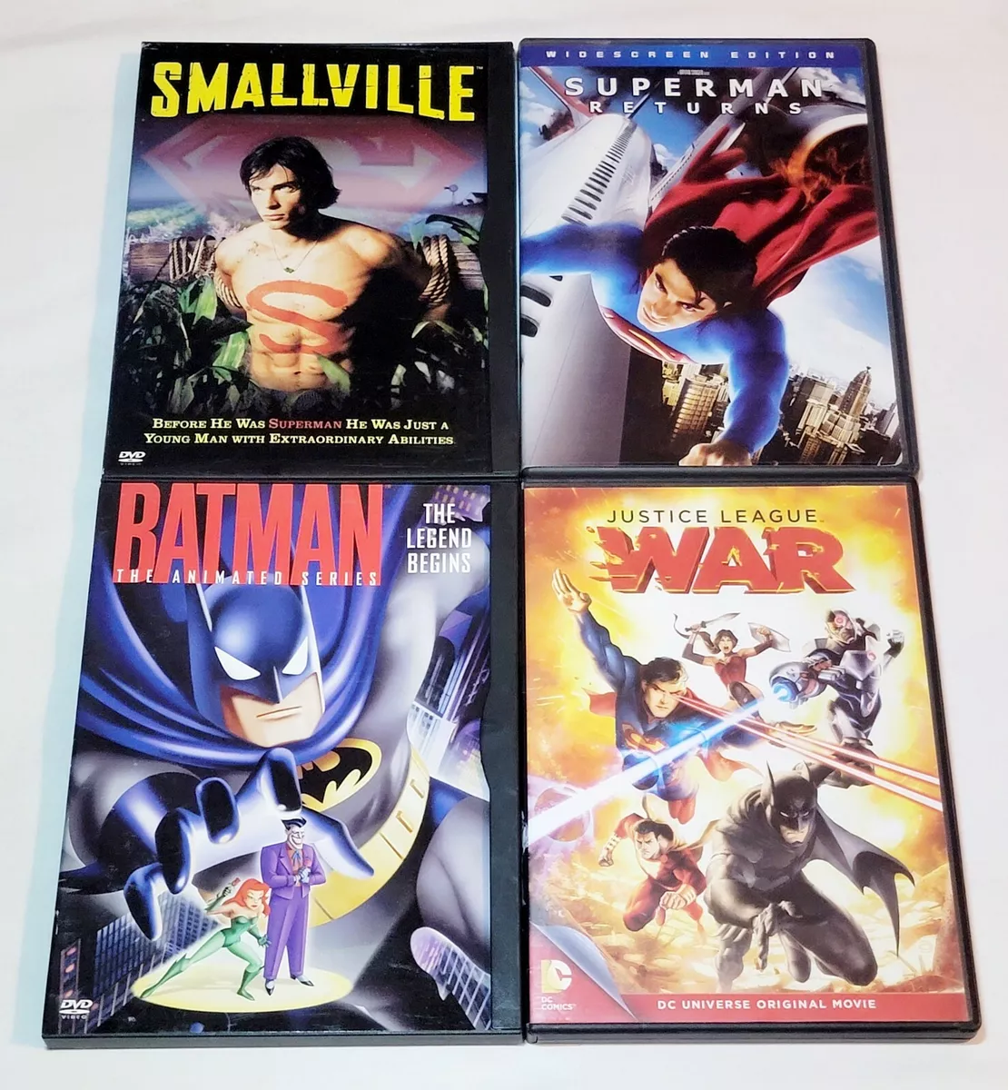 Smallville - Pilot, Superman Returns, Batman The Legend Begins & Justice  League 85396073920