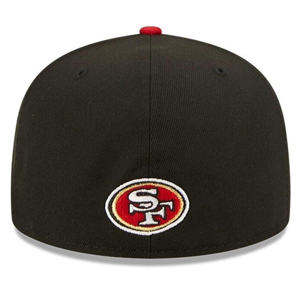 キャップ NewEra 59FIFTY San Francisco 49ers 7 3/8 San Francisco 49ers New Era 59FIFTY Hat 7 3/8 Black 2022