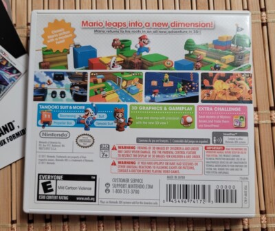 Super Mario 3D Land for Nintendo 3DS 2DS 45496741723| eBay